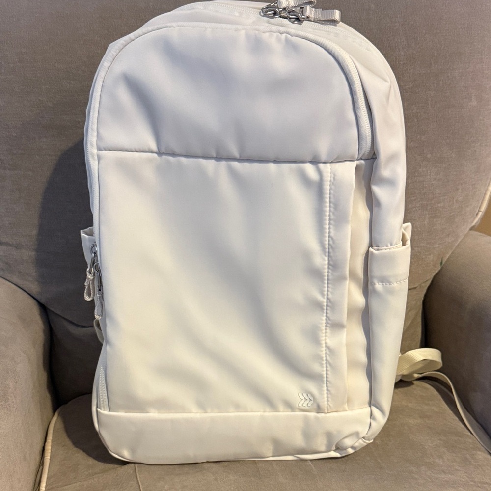 All in Motion Stylish white/off white water repellent Backpack